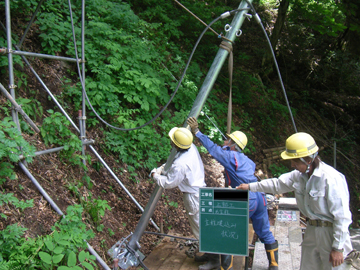 4. 支柱建込み