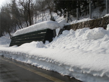 H21年度主要地方道市野江浦佐線県単道路防雪対策工事