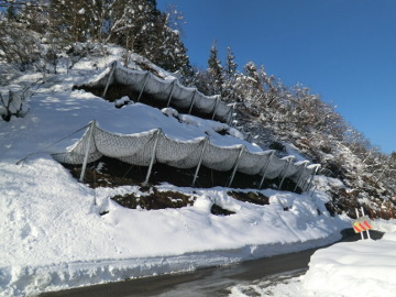 一般県道清津公園線地域自主戦略(雪寒)雪崩予防施設工事