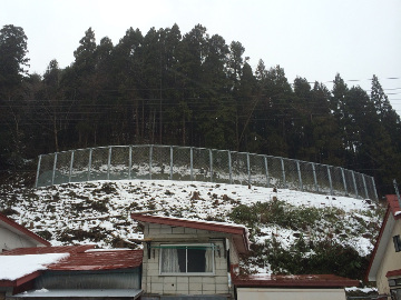 虹貝新田区域急傾斜地崩壊対策工事