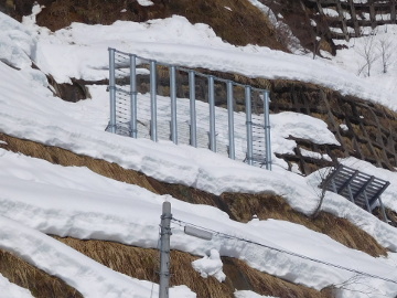 一般国道353号葎沢拡幅防安国雪崩対策施設設置工事