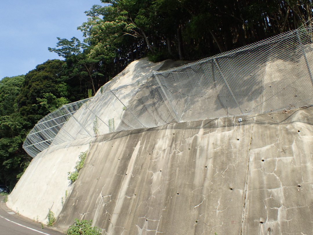 皿屋三河内線道路整備交付金工事(落石対策工)(平成31年度臨時･特別)