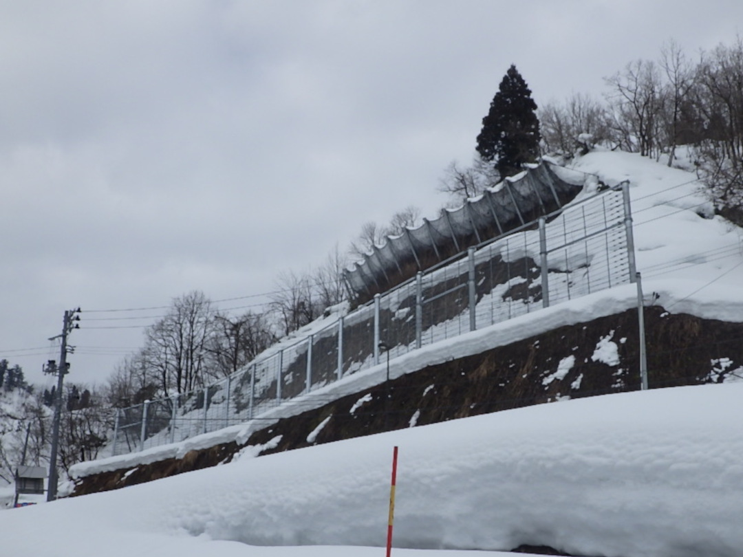 一般国道291号防災安全(雪寒)雪崩防護柵設置工事