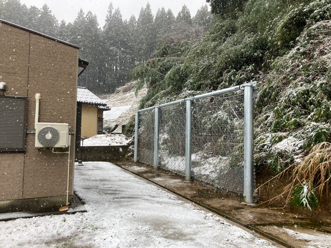 苗代地区防･安(急傾)公大･重点補正急傾斜地崩壊防護柵工事